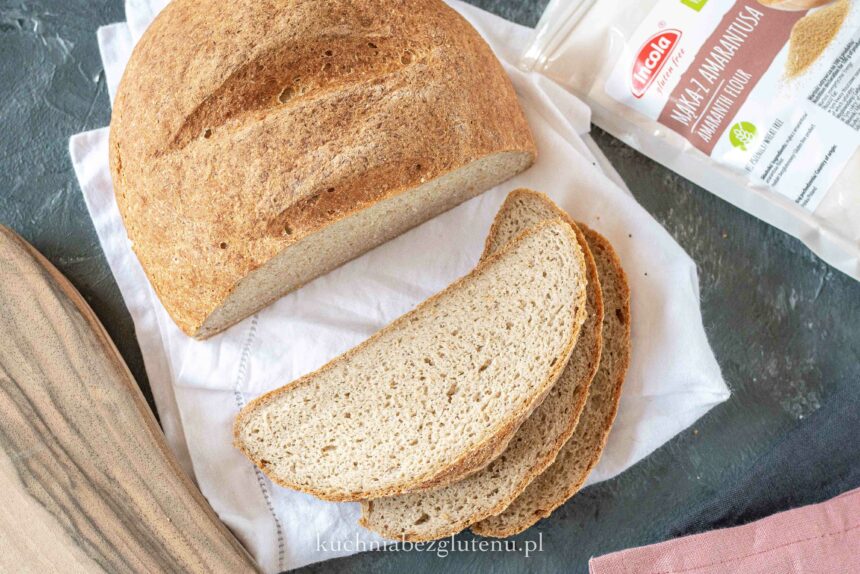 Chleb bezglutenowy z niskim ig